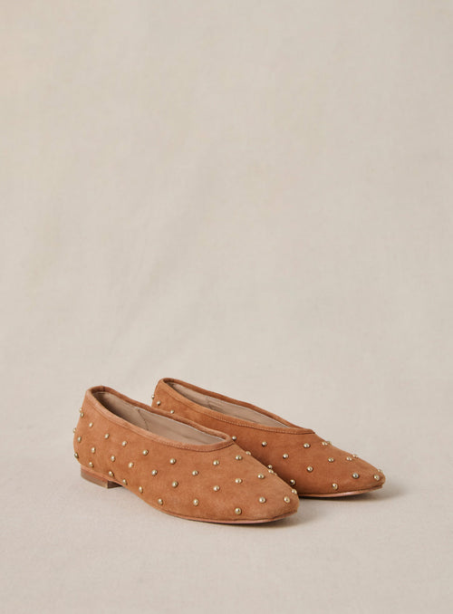 Coralie ballerinas - Cognac