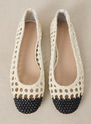 Ballerines Coralie - Ecru