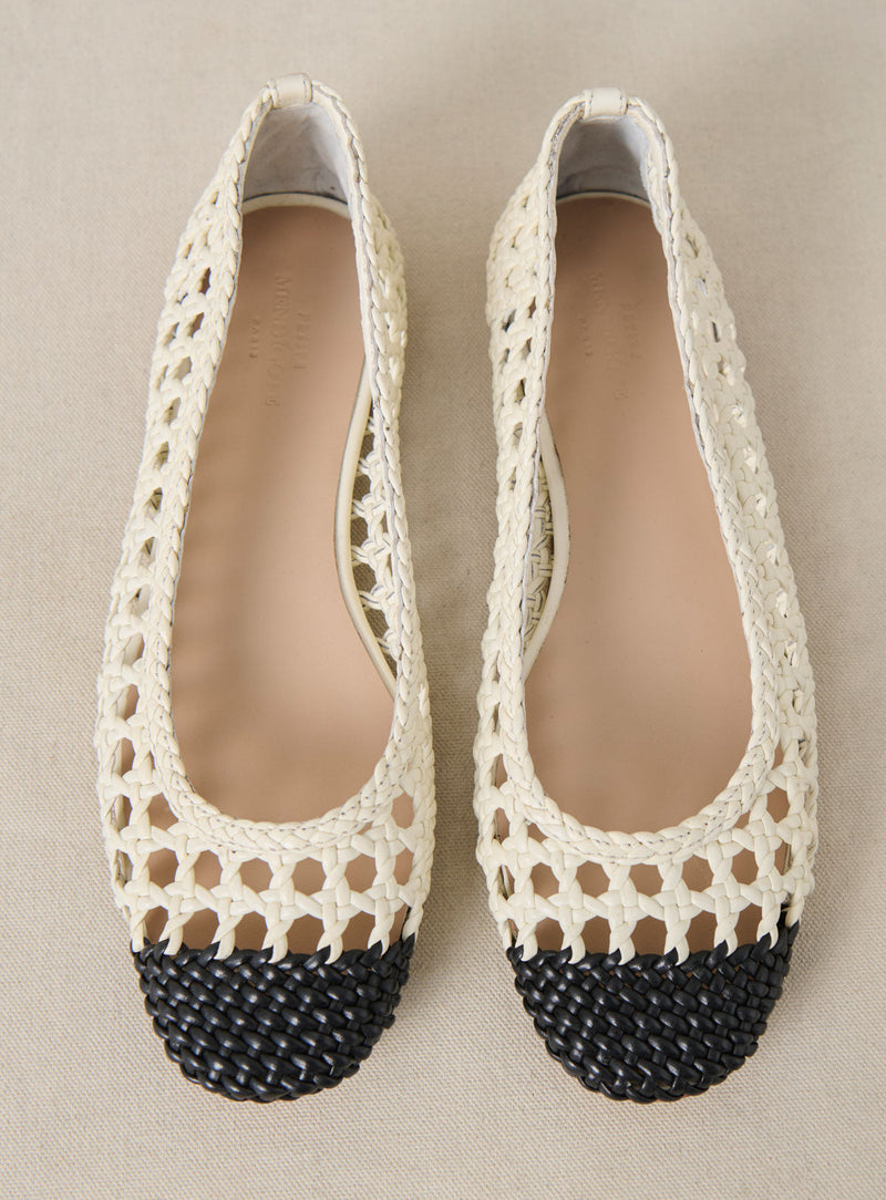 Ballerines Coralie - Ecru