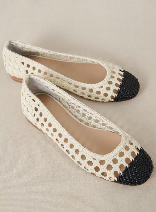 Coralie ballerinas - Ecru
