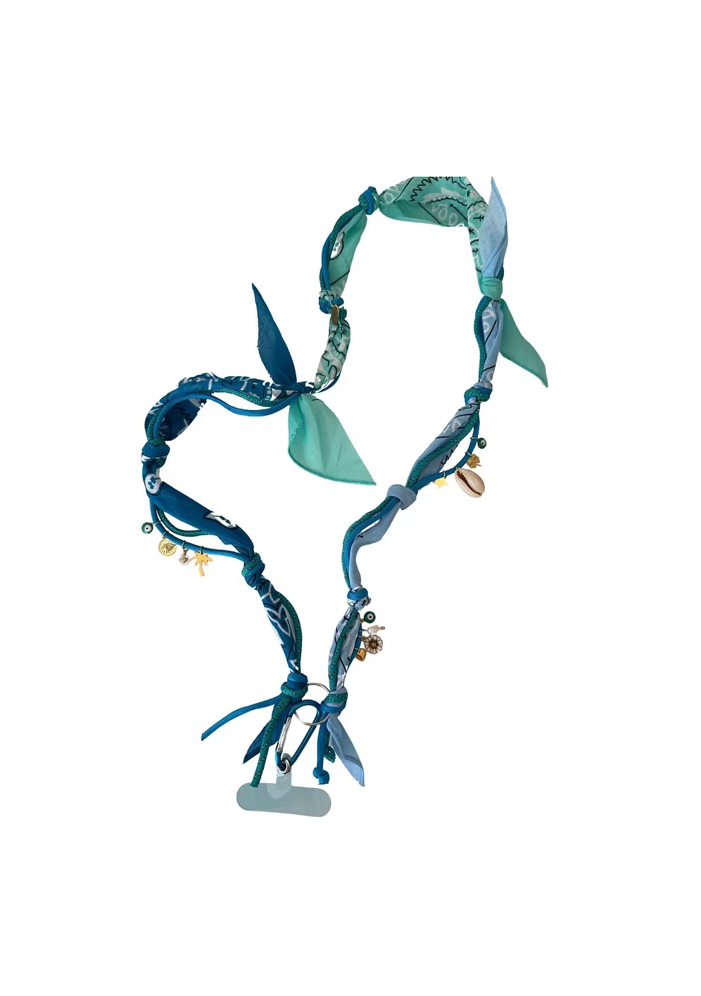 Cordon De Telephone Bleu/Aqua/Ciel