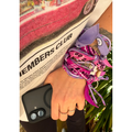 Cordon De Telephone Lilas/Rose/Cyclamen