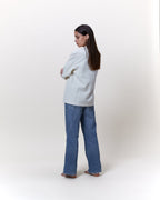 Veste Worker Toile Ecru
