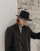 Chapeau Feutre Noe Silver - Black