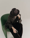 Chapeau Feutre Noe Silver - Black