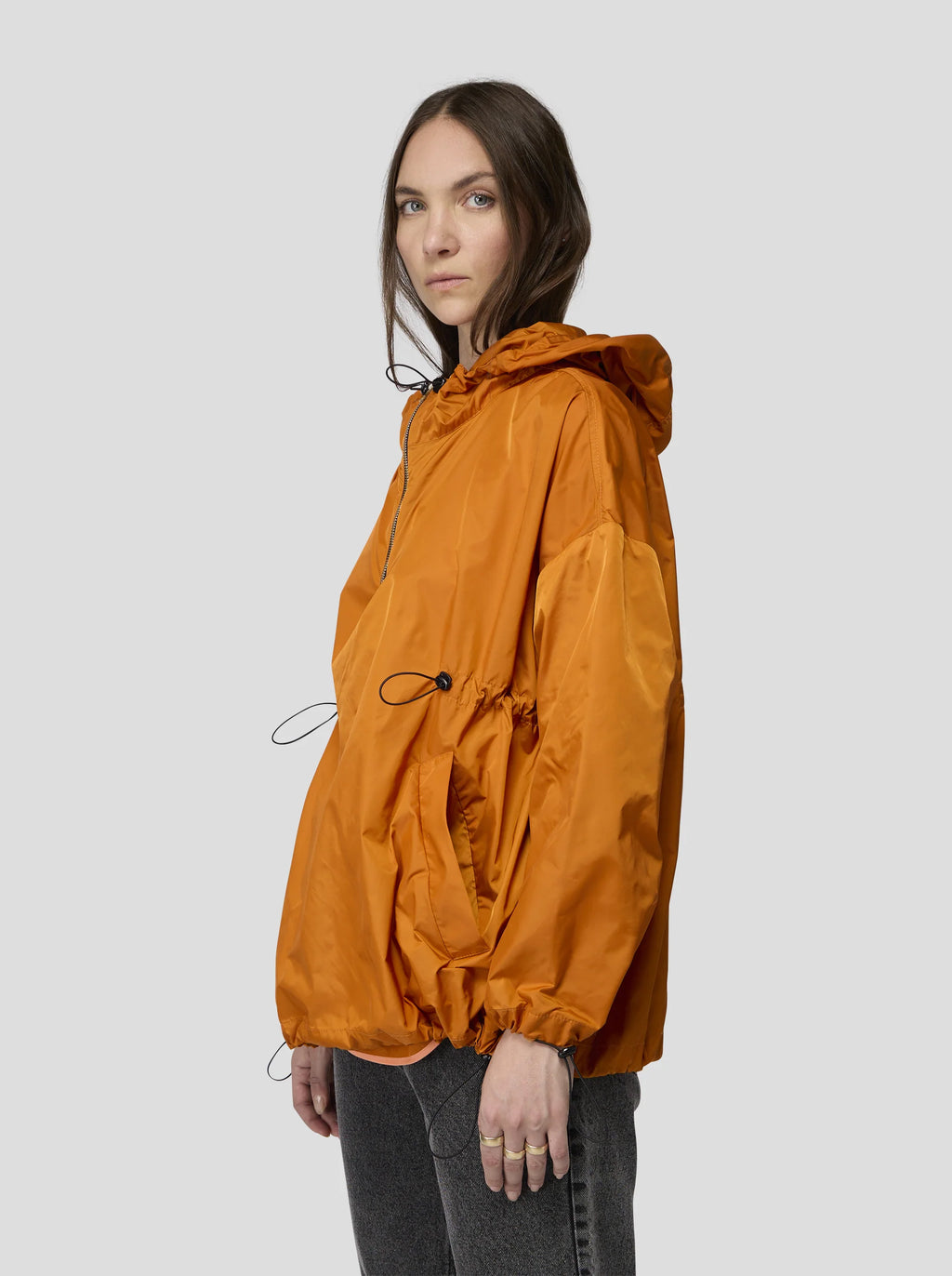 Manteau Tony Windbreaker In Shifting Terre De Feu Canvas