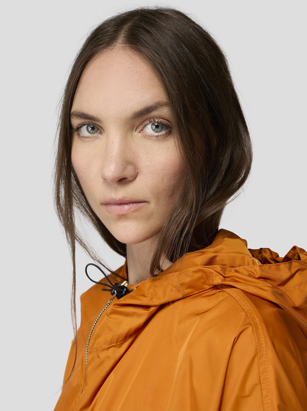 Manteau Tony Windbreaker In Shifting Terre De Feu Canvas