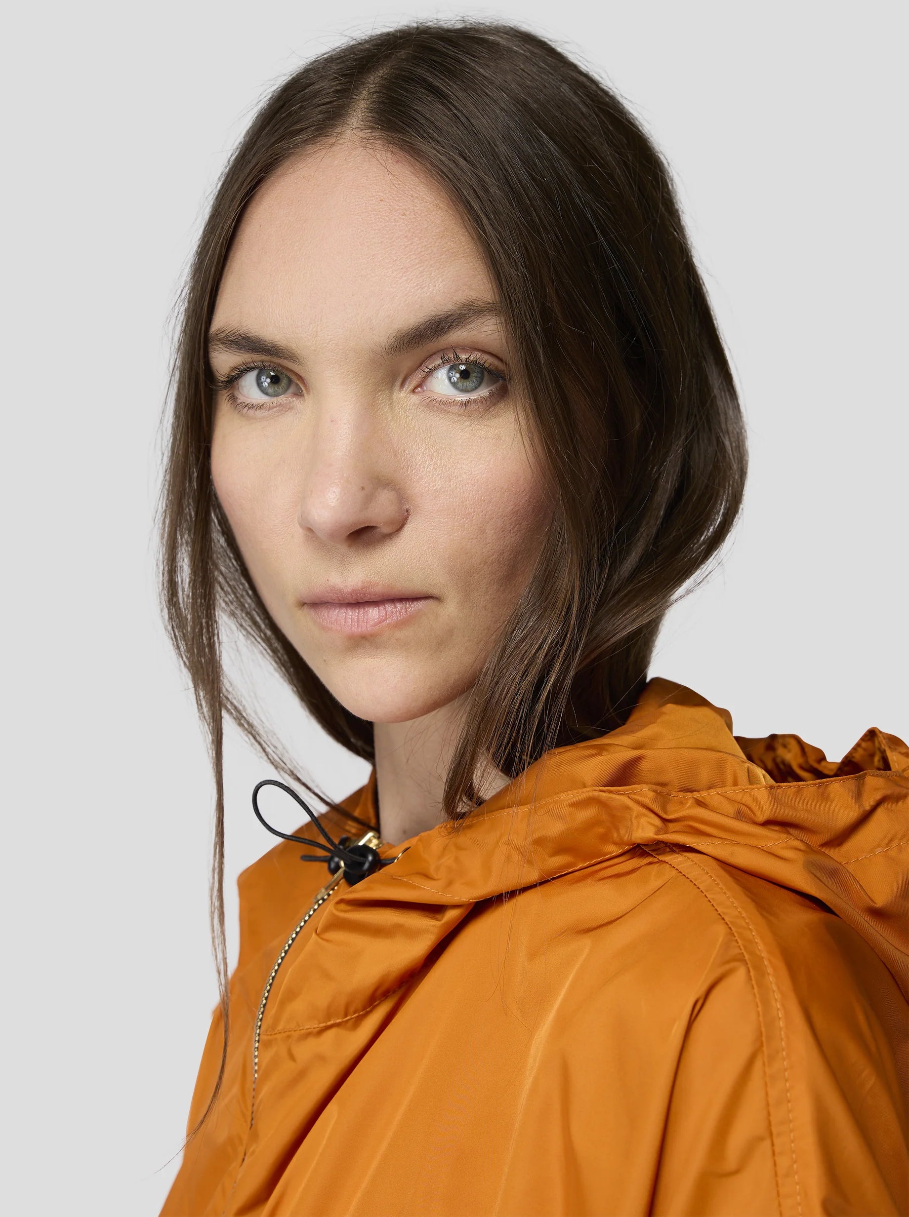 Manteau Tony Windbreaker In Shifting Terre De Feu Canvas