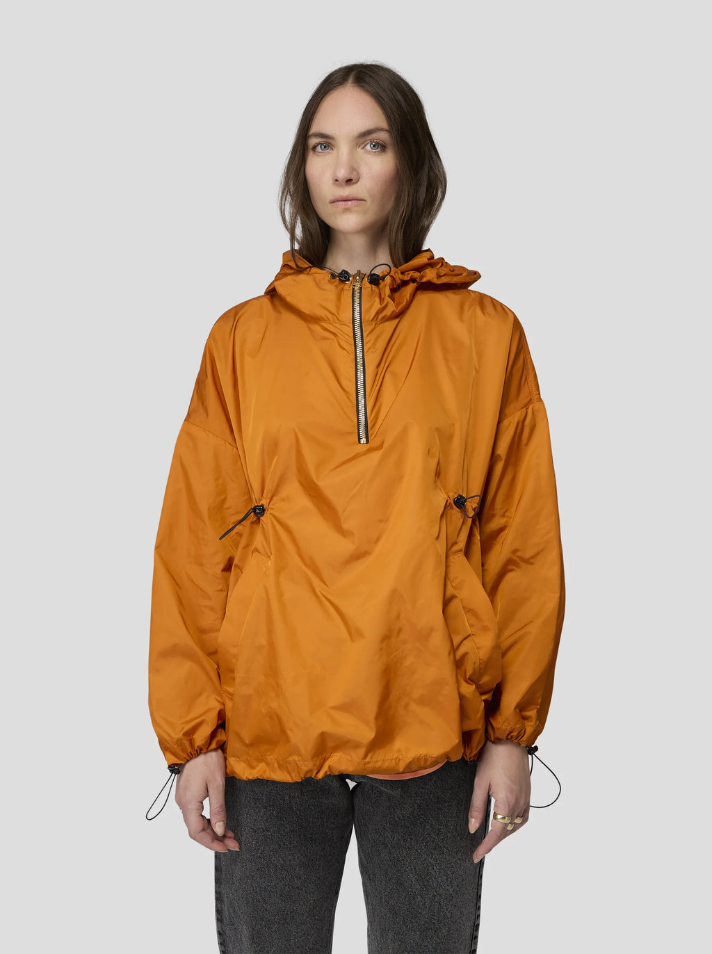 Manteau Tony Windbreaker In Shifting Terre De Feu Canvas