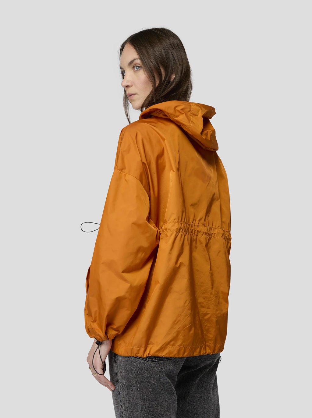 Manteau Tony Windbreaker In Shifting Terre De Feu Canvas