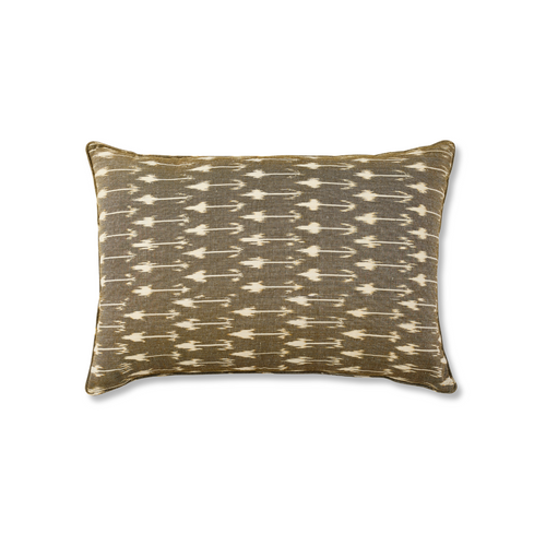 Coussin Cloud - Ikat Cowboy Kaki