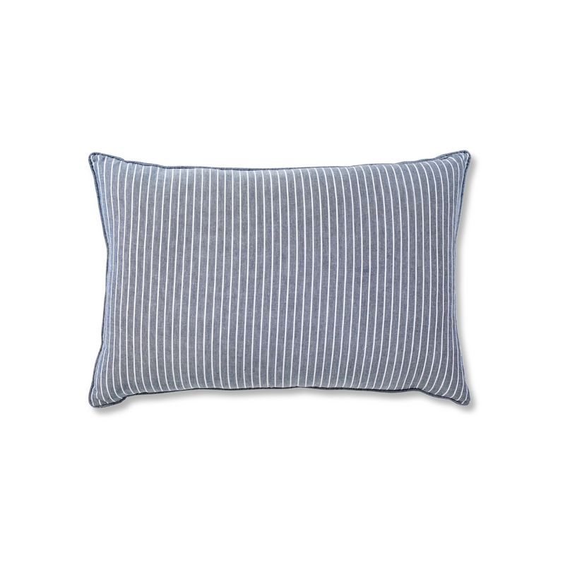 Coussin Cloud - Rayures Denim