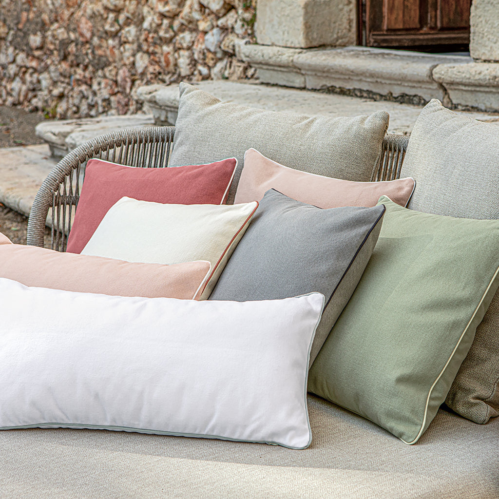Aquarelle - Decorative Cushion - Terracotta