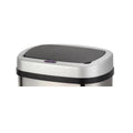 Automatic kitchen trash can lid 58L MAJESTIC SILVER