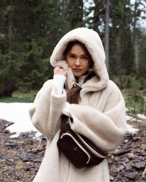 Sac Banane Nicoletta Chocolat