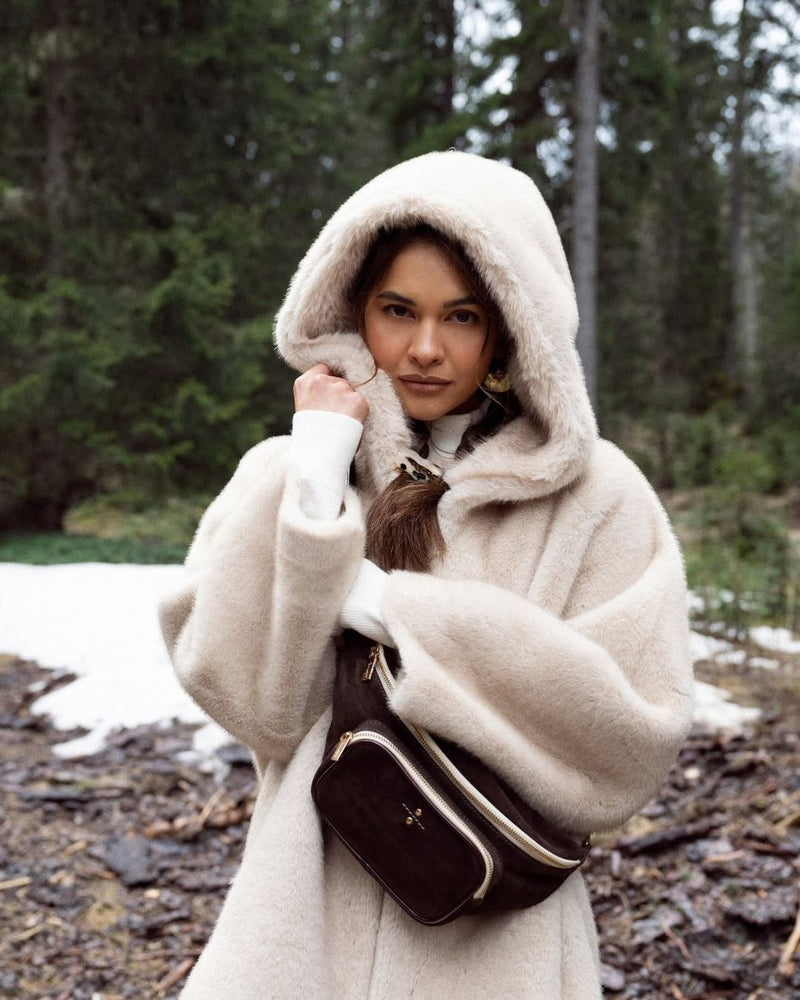 Sac Banane Nicoletta Chocolat