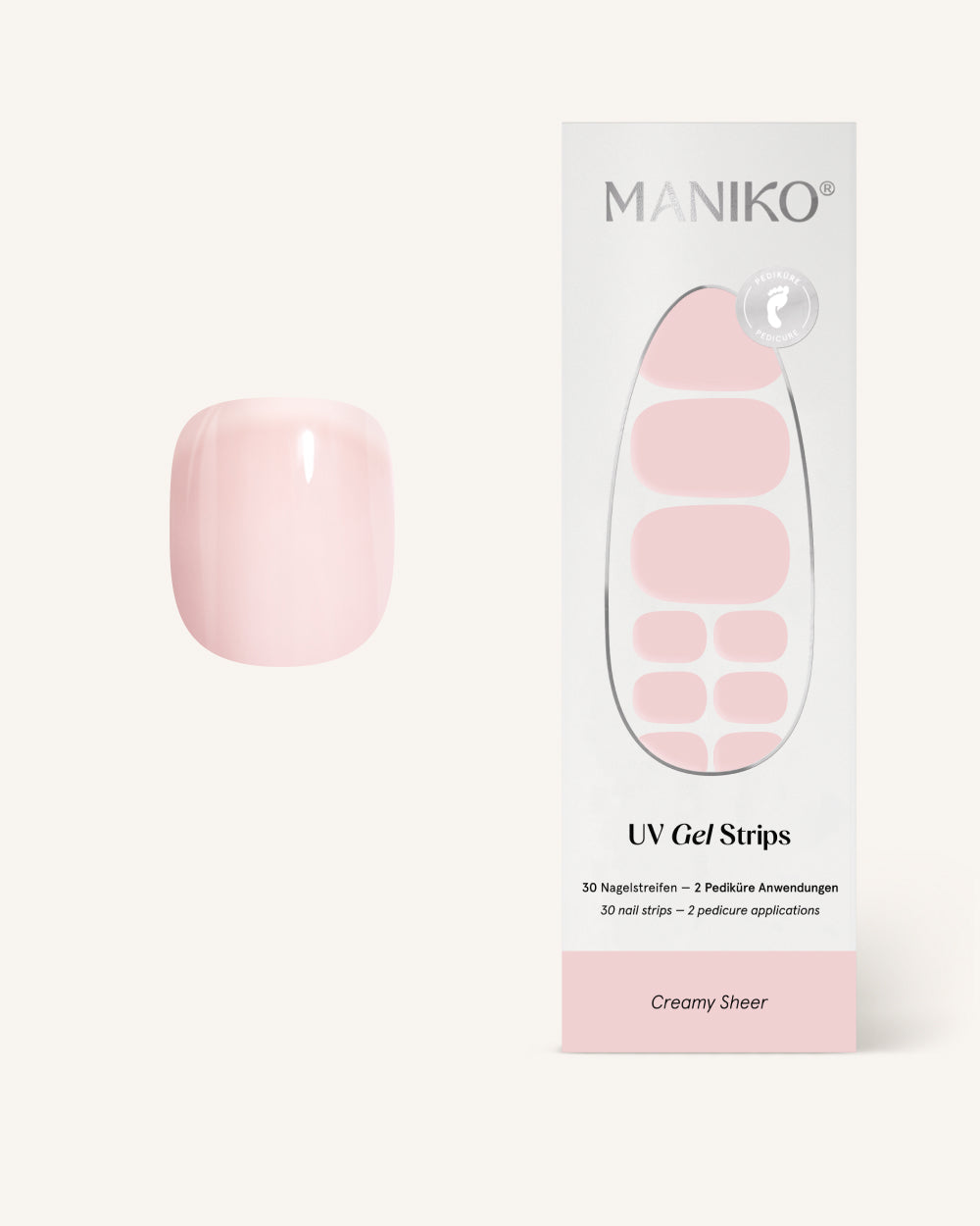 Creamy Sheer UV Pedi