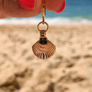 Créole Mini Hoops - Coquillage Doré