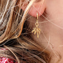 Créole Mini Hoops - Palmier