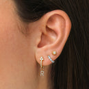 Créoles Mini Précieuses - En Argent