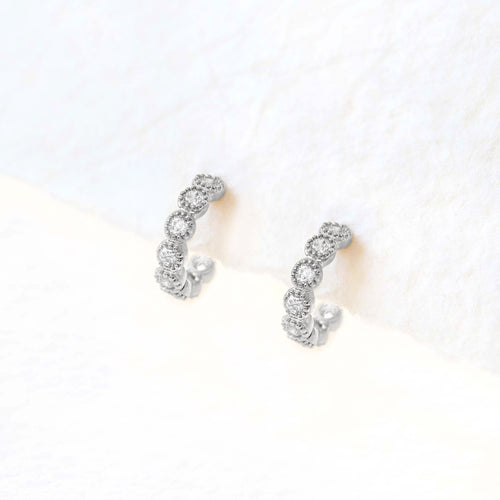 Créoles Mini Précieuses - En Argent