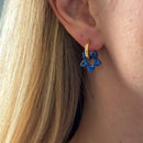 Tiare Hoop Earrings - Starry Night