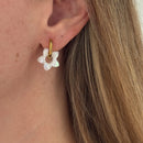 Créoles Tiare - Snow