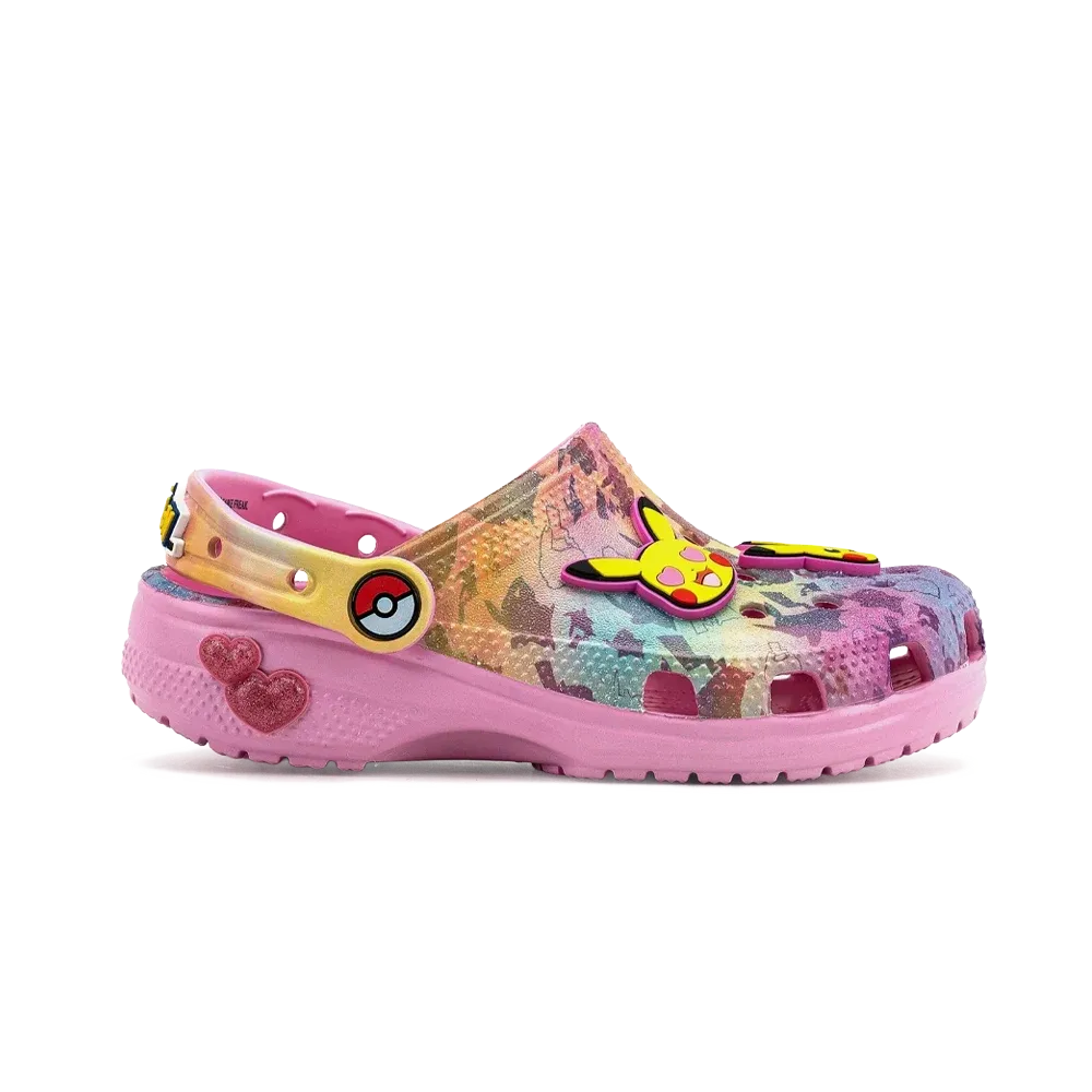 Crocs - Pikachu Pink Classic Clog K Mlt Sandals