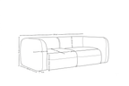 Yumi – 2-Sitzer-Sofa – Samt