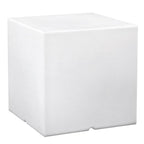 Taburete Light Cube cableado para exterior potente iluminación LED blanca CARRY 40cm base E27 - REDDECO.com