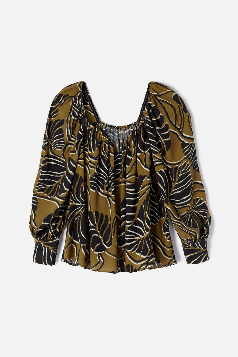 Body Muls Feuilles Olive