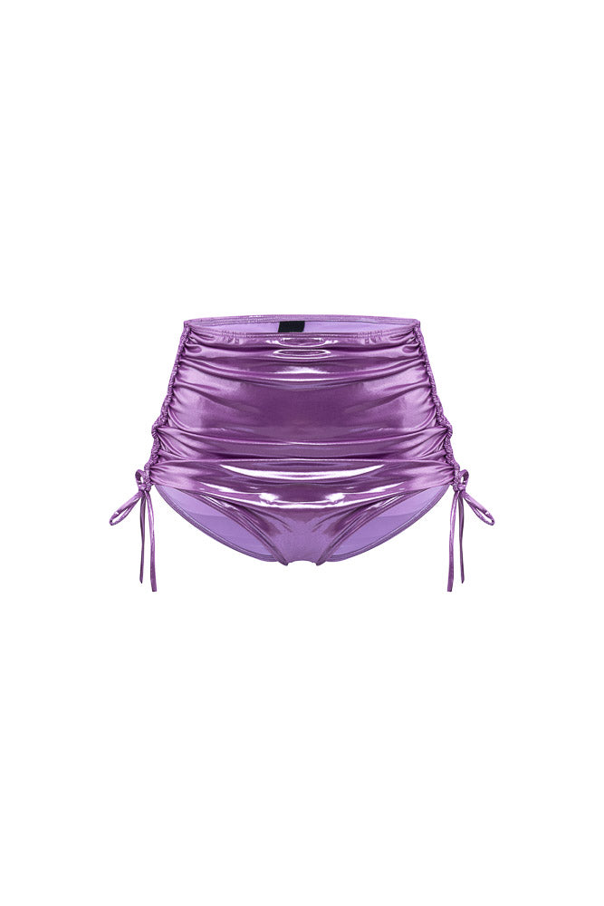 Culotte Taille Haute Fascinante Shine Lilas
