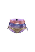 Fascinating High-Waisted Panties Sunset Khaki / Pink