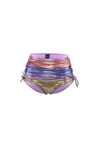 Fascinating High-Waisted Panties Sunset Khaki / Pink