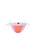 Culotte Bikini Orange Vichy