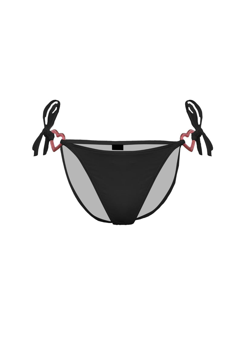 Bas De Maillot Amour A La Plage - Noir