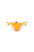 Culotte À Lacets Perles Jaune
