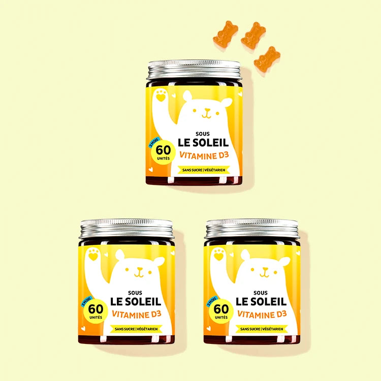 Sous le soleil - avec vitamine D3