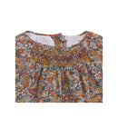 Corneille Dress - Rust Flowers - Fille