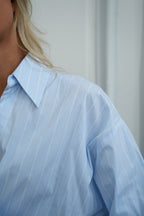 Blusa cruzada Ross - Azul