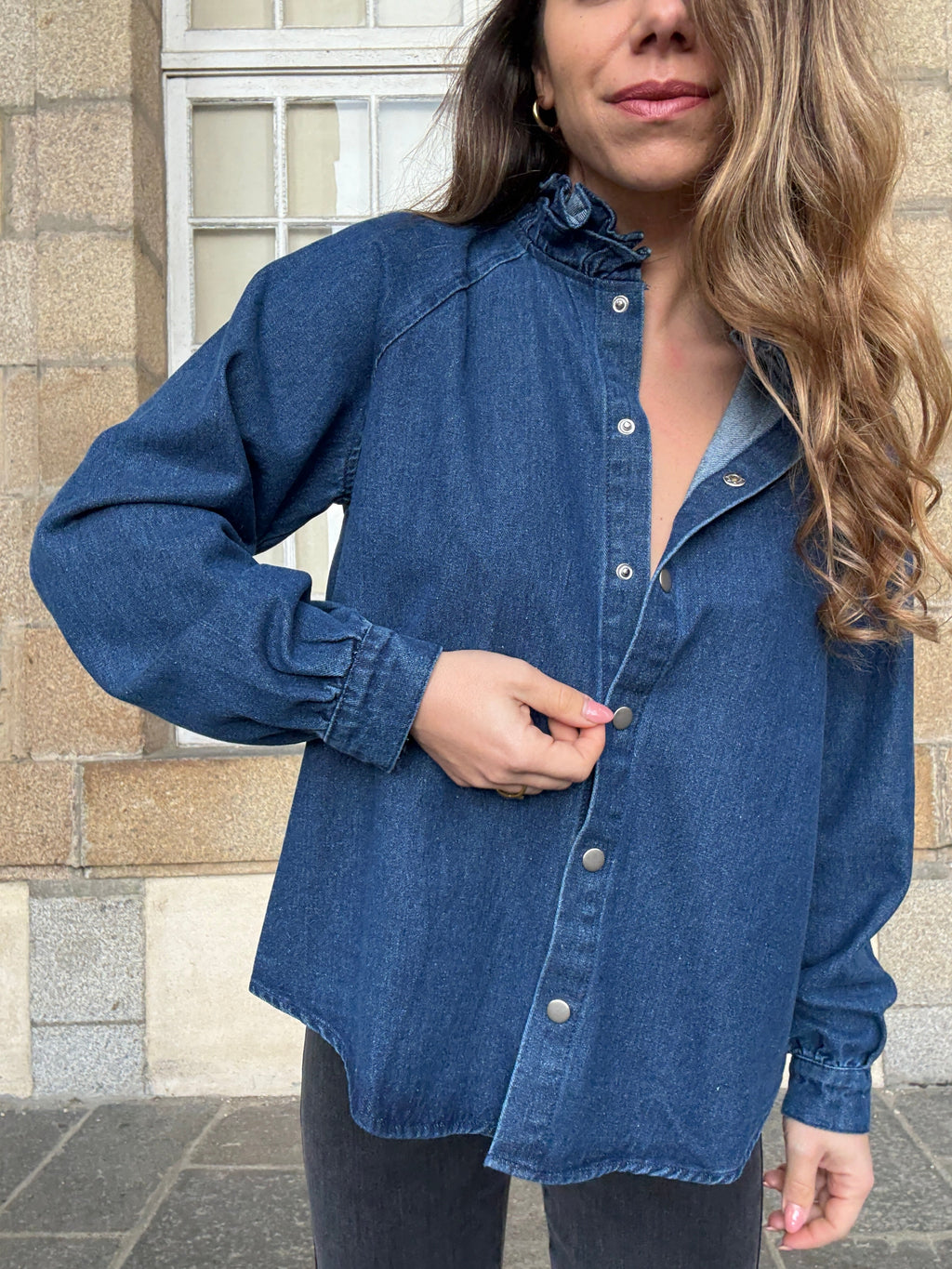 Surchemise en jean Livia