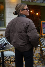 Eva Chocolate Down Jacket