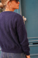 Gilet Ernest Angora Marine