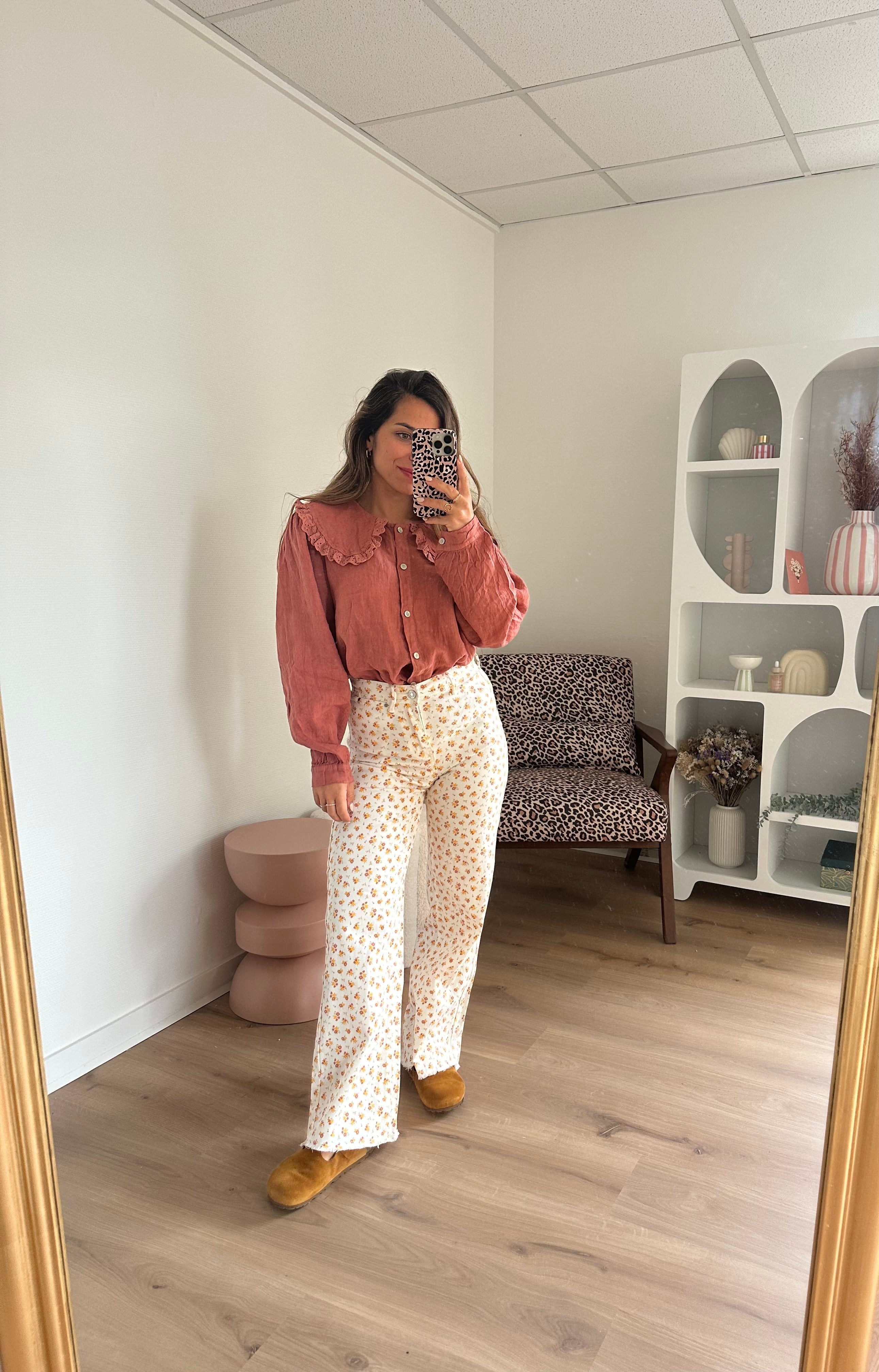 Jean Flare À Fleurs Maria