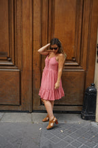 Robe Léonie Bois De - Rose