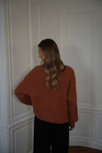 Pull Ample Lila - Terracotta