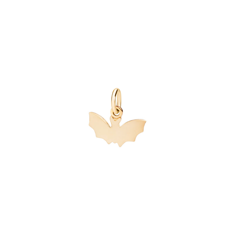 Charm Bat - Yellow Gold