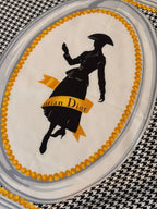 Foulard Christian Dior – Motifs Pieds-De-Poule