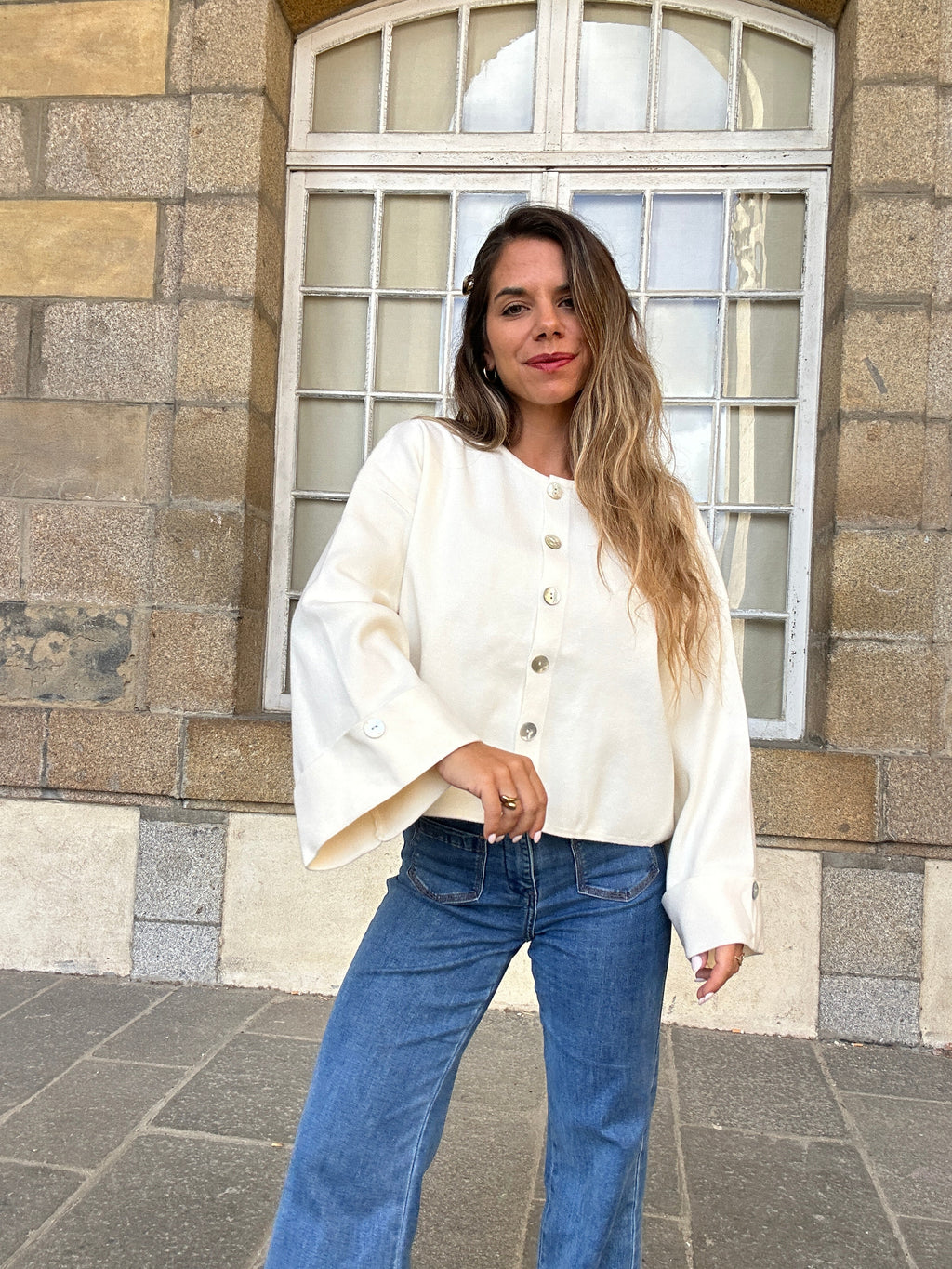 Judith Cardigan Off-White