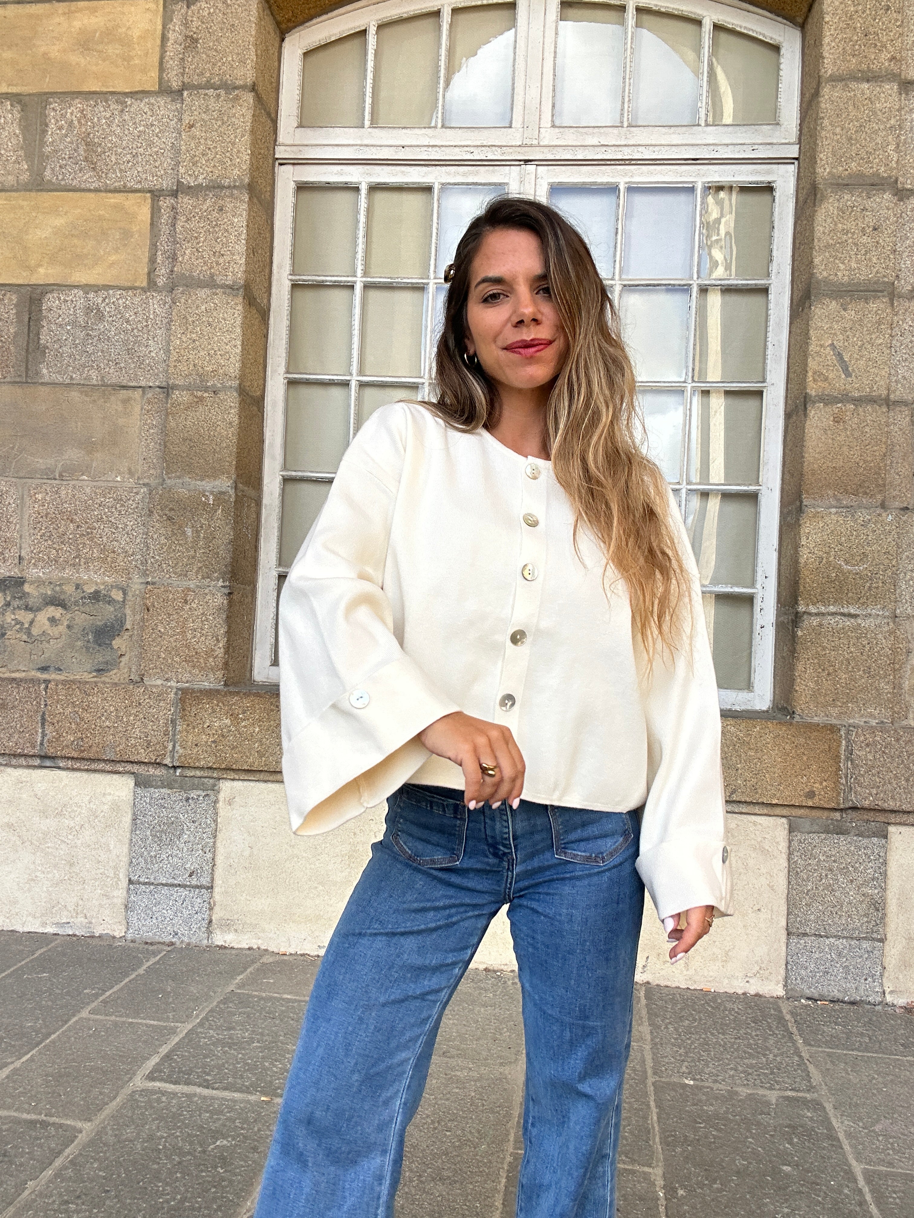 Judith Cardigan Off-White